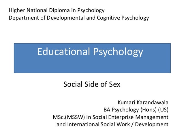 social psychology on sex Social psychology on sex